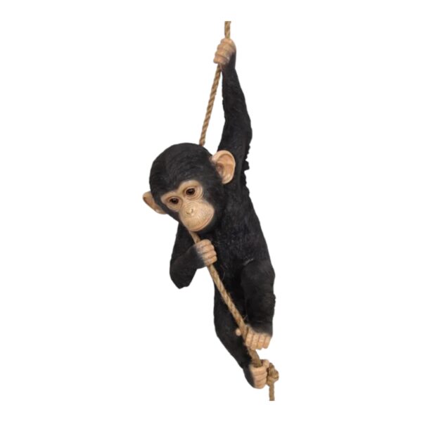 Decorative Hanging Monkey Garden Sculpture - Image 4