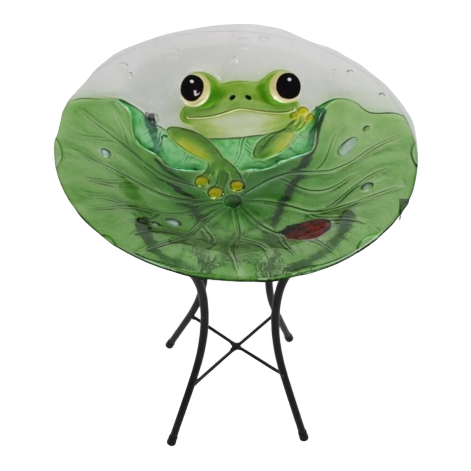 Bird Bath Frog Design For Gardens - 22nice4me